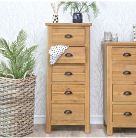 Resim Masifart Alona 5 Çekmeceli Şifonyer 