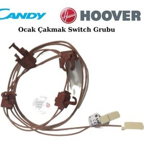Resim Hoover Uyumlu Candy Ankastre Ocak Ateşleme Zincir Switch Sviç Anahtar - 418762514 