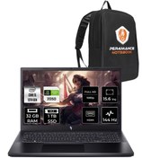 Resim ACER Nitro V 15 i5 13420H 32GB 1TB SSD RTX2050/4GB 144Hz FHD 15.6" FDOS Gaming Laptop & PER4 ÇANTA 