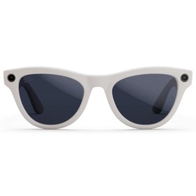 Resim Ray-Ban Meta Skyler (Gen 1) Kameralı Yapay Zekalı Akıllı Gözlük Shiny Chalky Gray Clear to Sapphire Transitions 52 Beden 