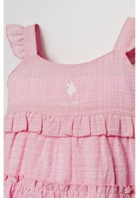 Resim U.s. Polo Assn. Kız Bebek Pembe Elbise 5274-50166 Pembe 