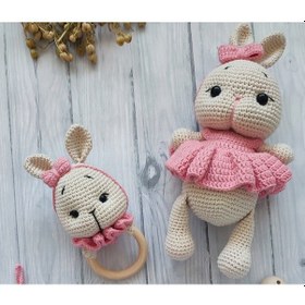 Resim Amigurumi Tombul Tavşan Set1 