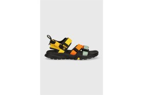 Resim Timberland Renkli Erkek Sandalet Cırt Cırtlı Tasarım Özellikleri ile Konforlu Yaz Ayakkabısı 