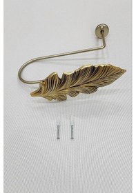 Resim Çınar Yaprak Perde Renso Altın Gold 