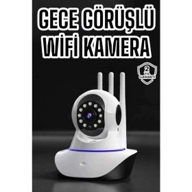 Resim Karahanbey Ev Kamerası Wifi Kamerası Video Kayıt Çift Yönlü Hareket Sensörü Bebek 