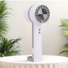 Resim Ambition El Tipi Mini Vantilatör, Kancalı Klima Fanı, Şarj 