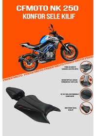 Resim Cfmoto Nk 250 Konfor Sele Kılıf 