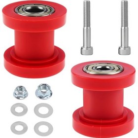 Resim Hightower Red 10mm & 8mm Zincir Guide Rulolu Kasnak Dirt Pit Bisikletleri İçin 