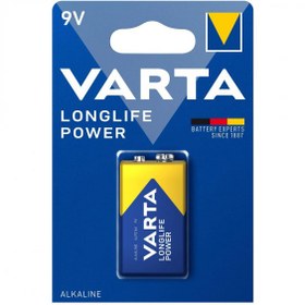 Resim Varta 4922 Longlife Power 6LR61 Alkalin 9V Pil 