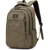 Resim Fochsia Yeşil Erkek Büyük Kapasiteli Seyahat Sırt Çantası - 39.62cm Laptop Bölmeli Hafif Okul İş Gezi Yeşil 