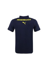 Resim Fenerbahçe Orijinal Lisanslı 2024/25 A Takım Polo Yaka Lacivert T-shirt Lacivert 