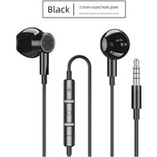 Resim 3.5mm Mikrofonlu Ve Ses Kontrollü Kulak İçi Kulaklık - Siyah Um24403-2 Yurt Dışından Vivo 