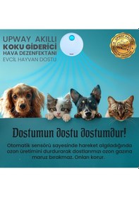 Resim Upway Akıllı Koku Giderici Ozon Cihazı - Banyo, Mutfak Ve Evcil Hayvan Alanları 