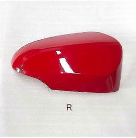 Resim Toyota Yaris Hatchback 2012-2020 Dikiz Aynası Kapağı Muhafazası Kapağı R Kırmızı 3p0 Aksesuarları 