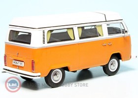Resim 1:43 Schuco 1962 Volkswagen T2b Campingbus Luxusbus 