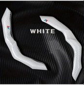 Resim Honeybeeshop 2025 Klipsli Direksiyon Kılıfı Çıta Beyaz 2 Paket Çizik Darbe Direnci Plastik Koruması Çıta Beyaz 