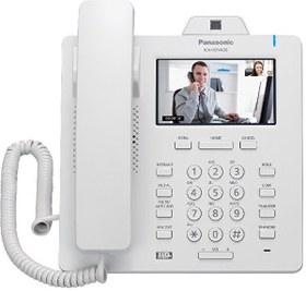 Resim Panasonic KX-HDV430 Dokunmatik Ekranlı ve Kameralı IP Telefon SIP 