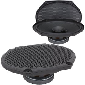 Resim ShopZum 6915 FORDLAR İÇİN 6X8 4 OHM KAPAKLI OVAL OTO HOPARLÖR (TEKLİ FİYAT) 