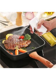Resim Sprey Yağdanlık Airfryer İçin Cam Şişe Yağlık Sirkelik Sosluk 210 Ml 