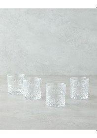 Resim English Home Cosmic Cam 4'lü Bardak 300 Ml Şeffaf Şeffaf 