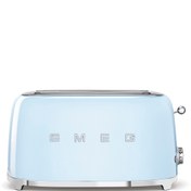 Resim Smeg Pastel Mavi 2x2 Ekmek Kızartma TSF02PBEU 