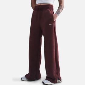 Resim Nike Sportswear Phoenix Plush High-Waisted Wide-Leg Cozy Fleece Kadın Pantolon 