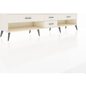 Resim Hyperion Tv Ünitesi 4 Çekmeceli 220x44x51 Aytaşı-aytaşı Aytası/aytası - Aytası 