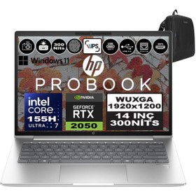 Resim HP Probook 440 G11 9y7c4et Ultra 7 155h 16gb 512gb Ssd 4gb Rtx 2050 14" Wuxga Ips W11pro 