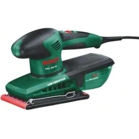 Resim Mena Rise And Pss 200 Ac Titreşimli Zımpara Makinesi, Yeşil, 200 W, 24.000 Titreşim/dak, Dikdörtgen Zımpara Yüzeyi 92 x 182 Mm, Mikro Filtre Sistemi, Plasik Çanta 
