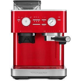 Resim Kitchenaid Yarı Otomatik Öğütücülü Espresso Makinesi - 5KES6551 Candy Apple 