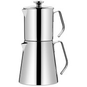 Resim Korkmaz Aqua French Press Hazneli Çaydanlık Takımı Gri 