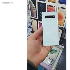 Resim Samsung S10 İkinci El TR | 128 GB 8 GB | Beyaz 