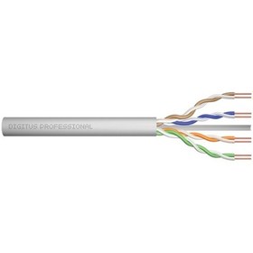Resim DIGITUS (DK-1613-VH-5) CAT6 U/UTP 23AWG LSZH GRİ KABLO (500MT.) 