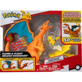 Resim Pokemon Sesli & Işıklı Elektronik Charizard & Pikachu Figür Set 