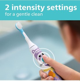 Resim Philips Sonicare Bd1005-Az Çocuk İçin Evcil Hayvan Tasarımı Elektrikli Diş Fırçası + Diş Fırçası Başlığı 2'li 