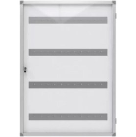 Resim Panda 30x42 Ince Alüminyum Kapaklı 20'li Anahtar Dolabı Pan348 