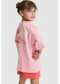 Resim U.s. Polo Assn. Kız Çocuk Somon Pijama Takım 50326612-vr047 