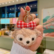 Resim Silver1 Peluş Bebek Aşk Düğmesi Çanta Kolye Sevimli Biblolar Bebek Çekicilik Küçük Kolye Anahtarlık (Yurt Dışından) 