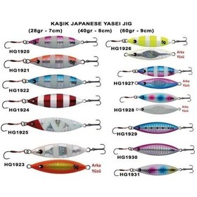 Resim Effe Japanese Yasei 40 Gr Jig Kaşık Suni Yem Balık Hg1920 