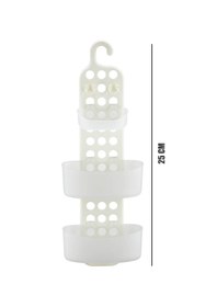 Resim QLUX L-00791 AYARLANABİLİR RAFLI BANYO ASKISI 