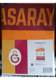 Resim Taraftar Lisanslı Nevresim Seti Tek Kişilik 160x220 Cm Gs 