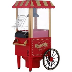 Resim Gld-spt- 5 Dakikada Popcorn Hazırlayan Yağsız Patlatma Makinesi Çok renkli 