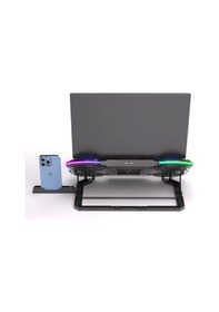 Resim Teknoteg - Frısby Fnc-5270st Rgb Gamıng Notebook Soğutucu 