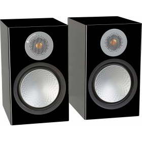 Resim Monitor Audio Silver 100 Siyah Raf Tipi Hoparlör - Siyah 