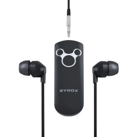 Resim Syrox MX13 Bluetooth Kablosuz Kulakiçi Kulaklık SYX-MX13 Siyah 