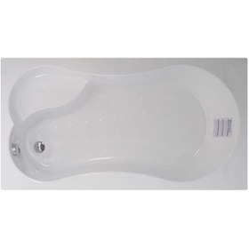 Resim Waterway Valley Oturmalı Mini Dikdörtgen Küvet 150x80 H:43 Gövde+metal Ayak+ön Panel 