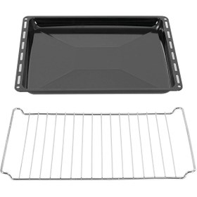 Resim B & N MAĞAZACILIK Ankastre Fırın Tepsisi Ve Fırın Izgara Teli 2'li Set 46,5 X 37,5cm 
