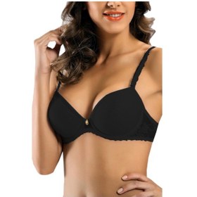 Resim Le Jardin 7003-b Destekli-balenli Dantel Push Up Sütyen 001 