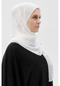 Resim Altobeh Düz Şifon Şal Ekru 
