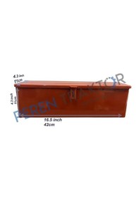 Resim Metal Takım Sandığı Kiremit Rengi Cıvatalı 